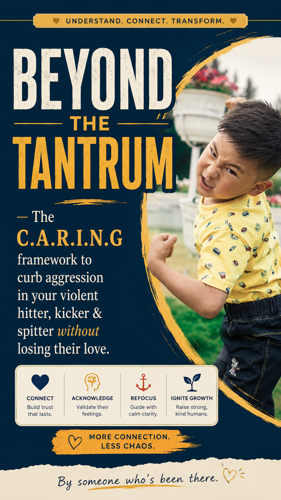 Beyond the Tantrum: The C.A.R.I.N.G framework to curb aggression in your violent hitter, kicker & spitter without losing their love.