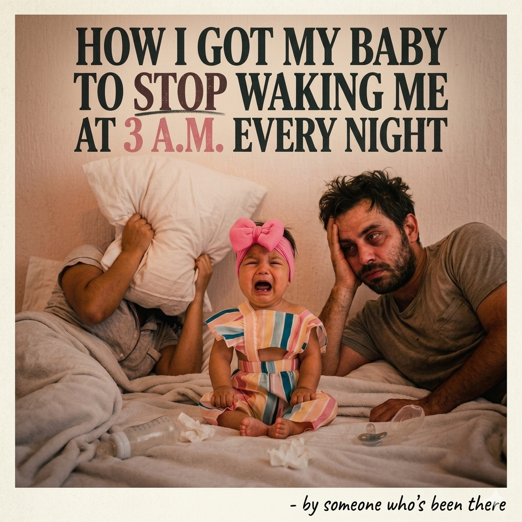 How I got my baby to stop waking me at 3 a.m. every night